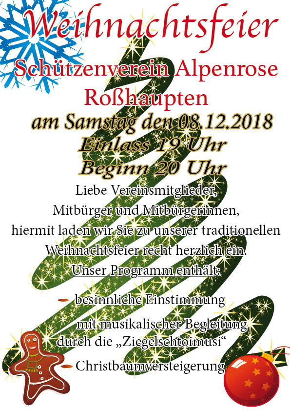Read more about the article Weihnachtsfeier 2018